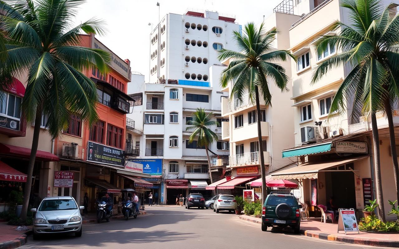 Bambalapitiya, Colombo — hotel area overview