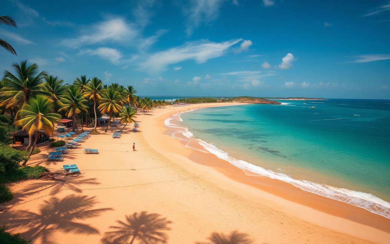 Unawatuna, Galle — hotel area overview
