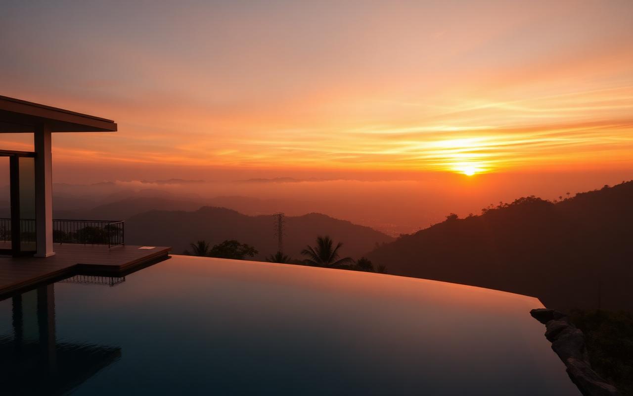 Theva Residency — example hotel idea in Hanthana / hillside area, Kandy