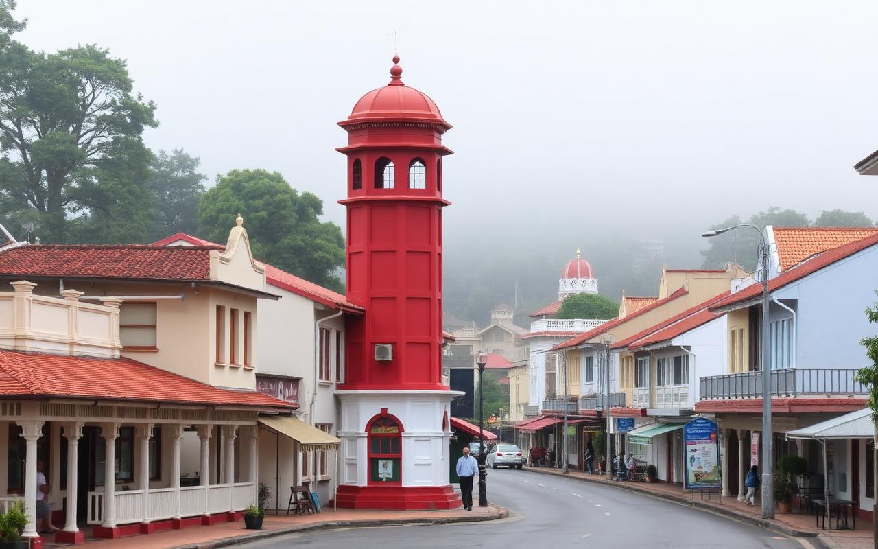 Nuwara Eliya Town Centre, Nuwara Eliya — hotel area overview