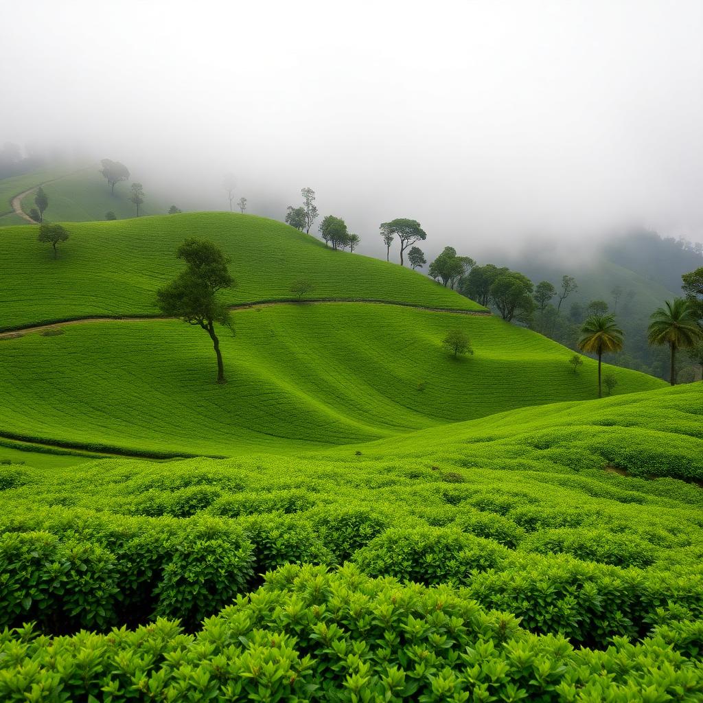 Nuwara Eliya, Sri Lanka — hotel area overview